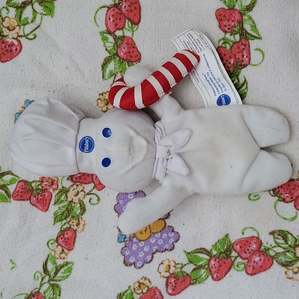 Vintagw Y2K Pilsbury Dough Boy Plush Beanies - Picture 3 of 4